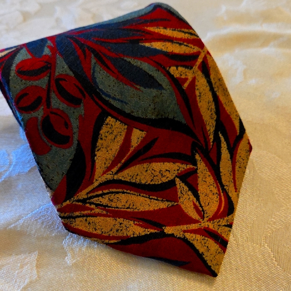 Bugatti Vintage Italian Silk Tie